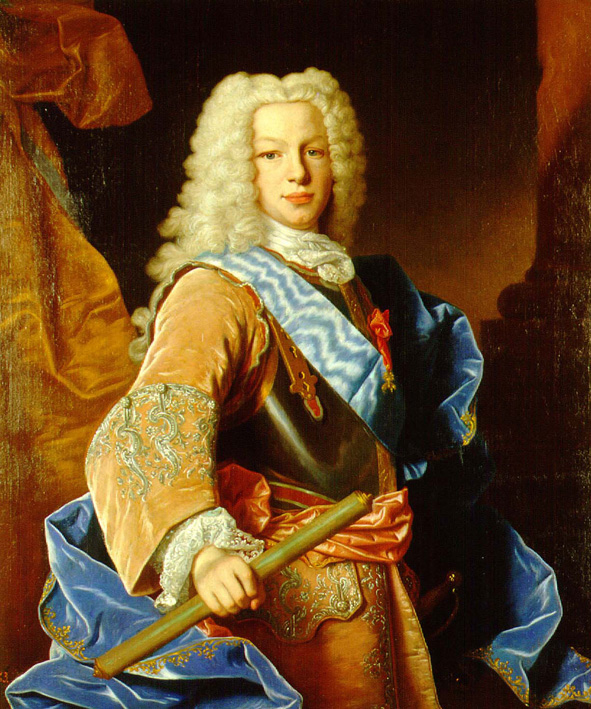 Jean Ranc. Fernando VI. 1731. Museo Naval.