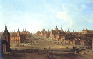 Antonio Joli. Vista de la calle de Alcalá. h 1750. Fundación Casa de Alba. Madrid.