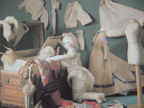 Set de muñeca moda siglo XVIII.