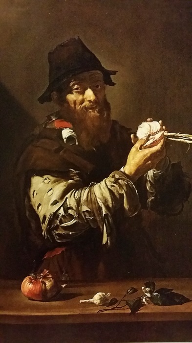 Jose de Ribera. El olfato. Cerca de 1815.