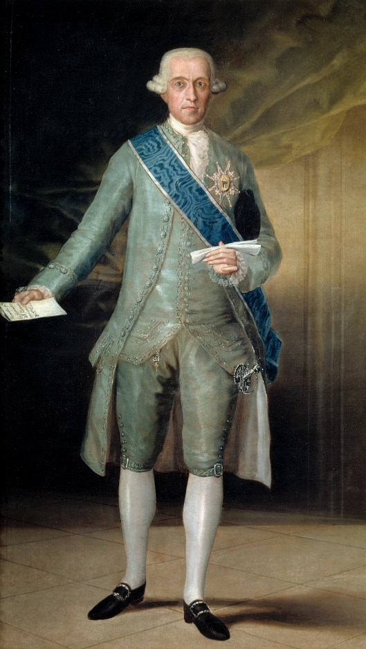 Francisco de Goya. José Moñino y Redondo, conde de Floridablanca. 1783. Museo del Prado. Madrid