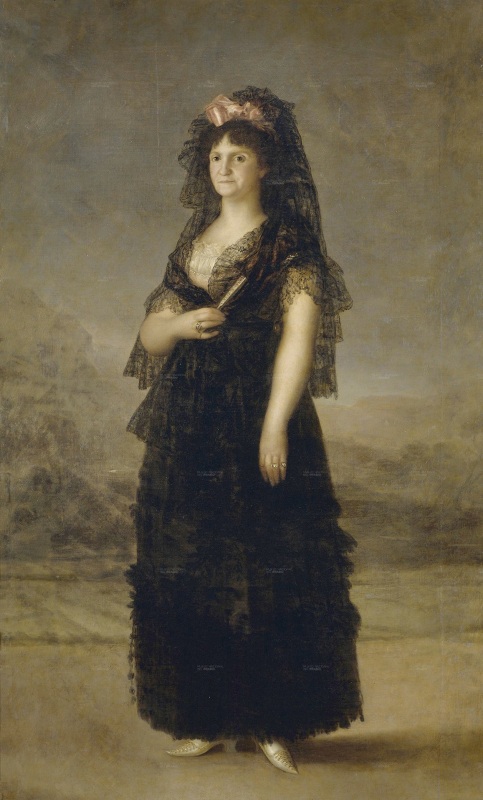 Francisco de Goya. La reina María Luisa vestida de maja. 1799. Palacio Real. Madrid.