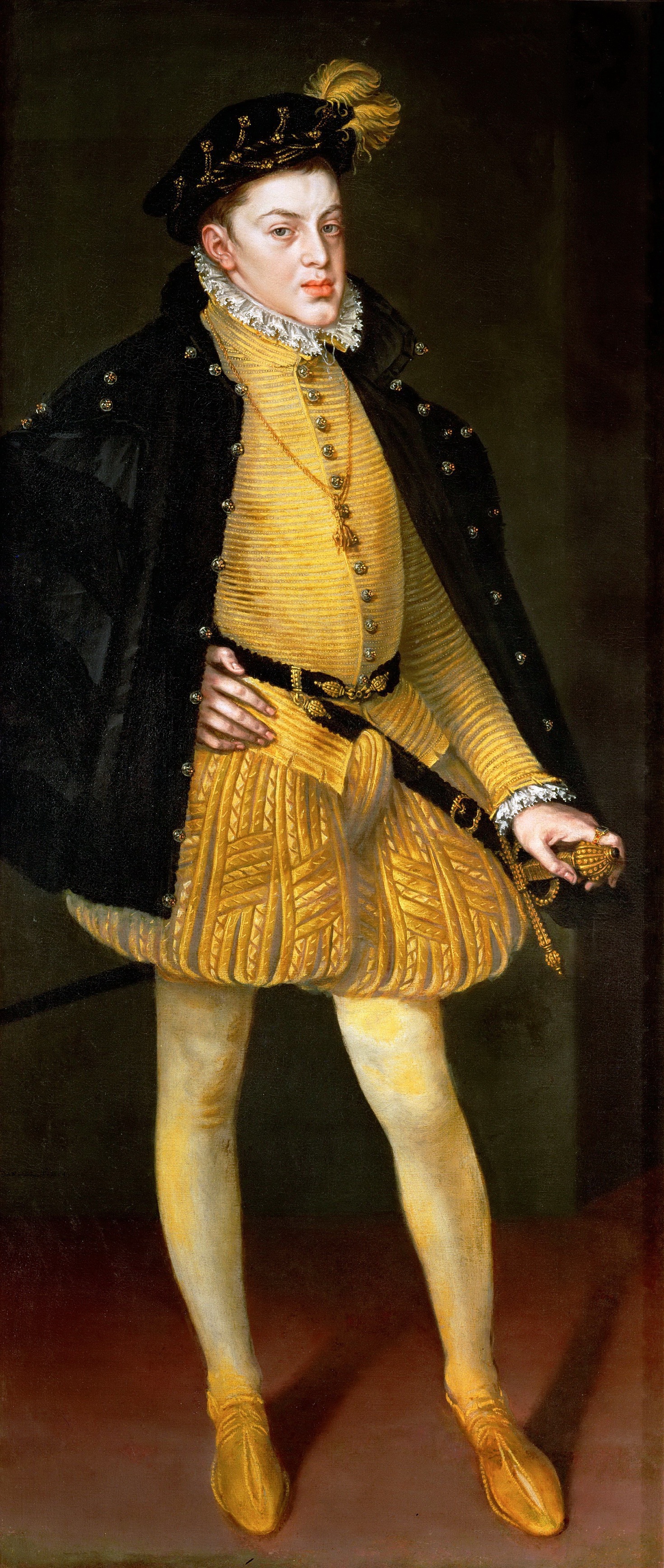 Los hijos malogrados de Felipe II Alonso-sc3a1nchez-coello-infante-don-carlos-1564-kunsthistorisches-museum-viena