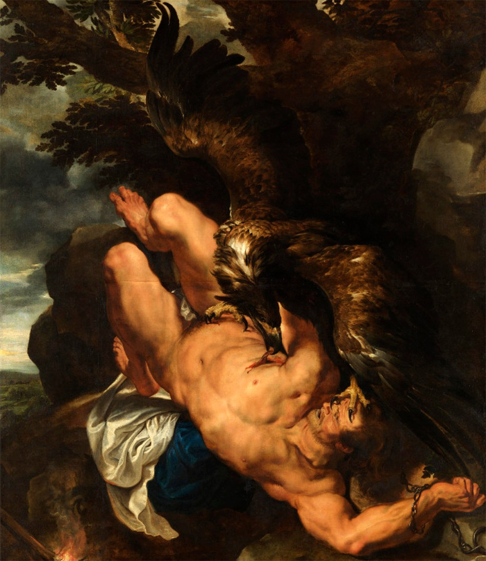Rubens y Frans Hals. Prometeo encadenado. 1611. Philadelphia Museum of Art.