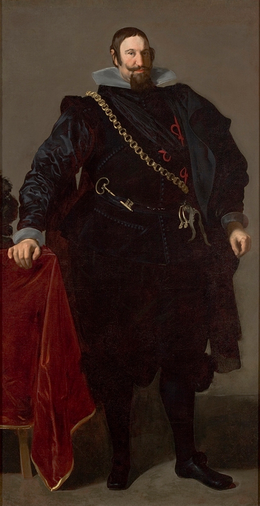 Diego Velázquez. Retrato del Conde-Duque de Olivares. 1624. Museo de Sao Paolo.